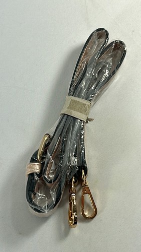 Kunstleder hellbraun Handtasche Taschenriemen Ersatz silberfarbene Hardware 52" lang - Bild 7 von 8