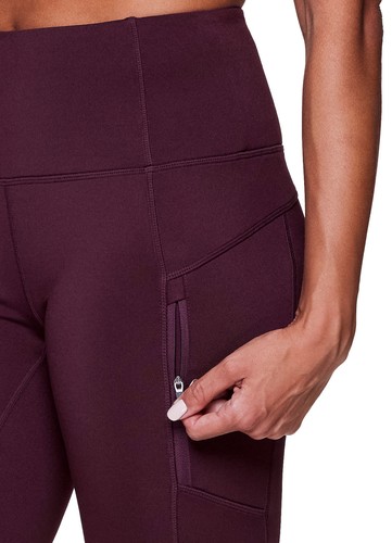 Leggings RBX foderati in pile con zip e tasca - Foto 36 di 49