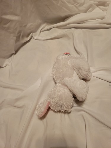 Ganz Lil' Kinz Webkinz White Bunny RABBIT  Plush Stuffed Animal  6" - Picture 2 of 5