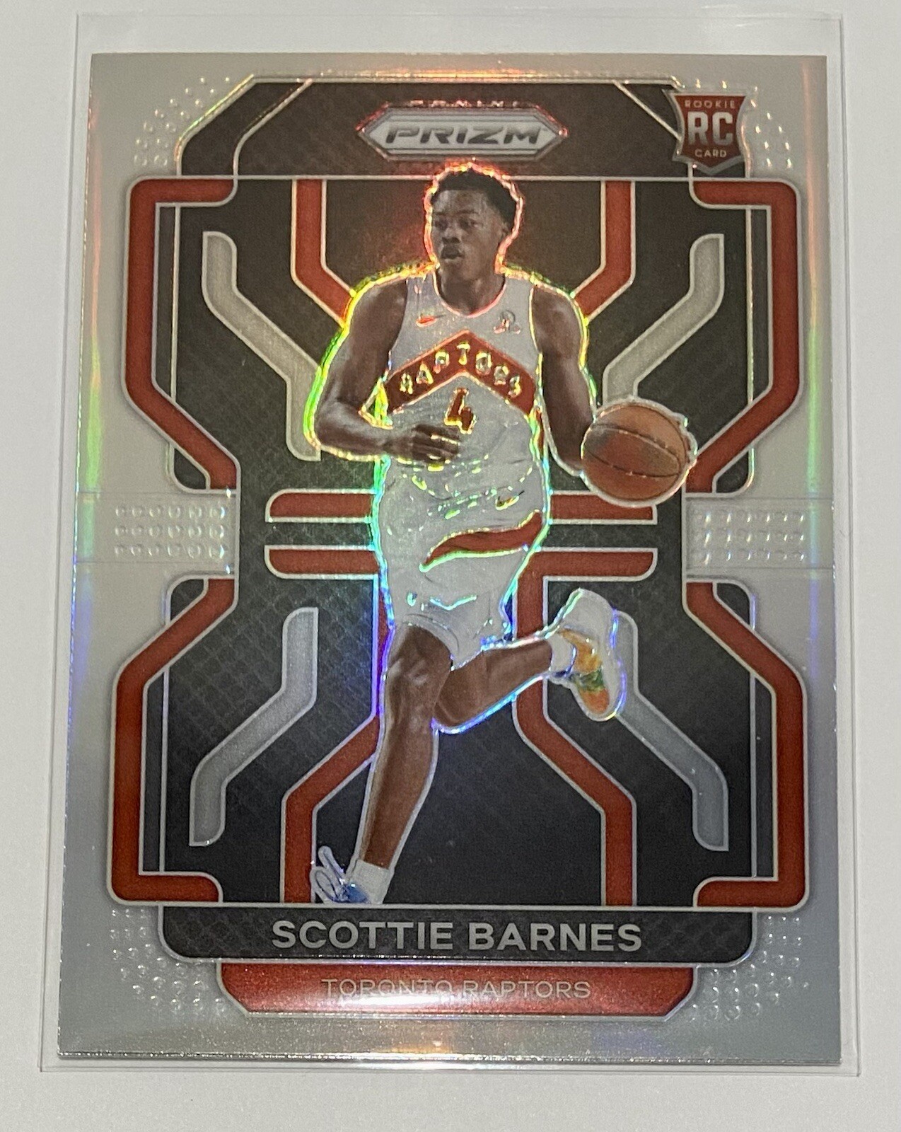 2021-22 Panini Prizm Silver Scottie Barnes Rookie RC #320 NBA Toronto Raptors