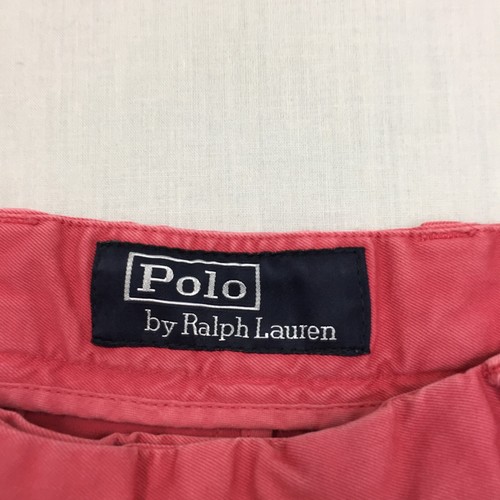 Polo Ralph Lauren Chino Shorts Herren W31 100% Baumwolle Freizeit Rosa - Bild 5 von 13