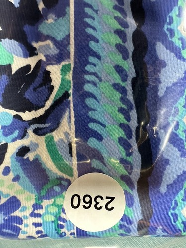 Lily Pulitzer Größe Small 100 % Baumwolle blau Blumen UF 50 FAYE Maxikleid neu ohne Etikett - Bild 18 von 18