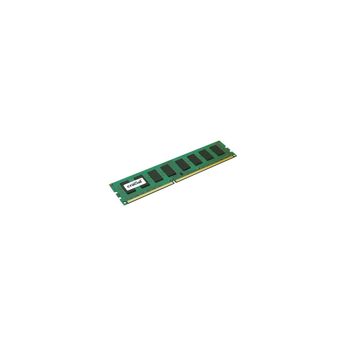 Модуль настольной памяти Crucial 8GB 240-контактный UDIMM DDR3 1600 Мбит/с (PC3-12800)
