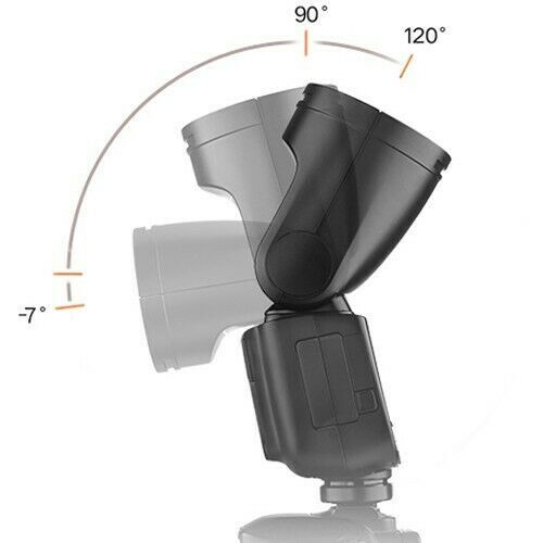 Godox V1-N Round Head Camera Flash Speedlite TTL 2.4G Speedlight for Nikon DSLR - Picture 6 of 12