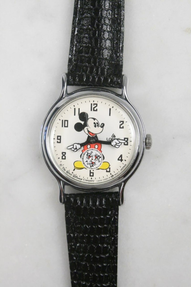Vintage LORUS Micky Mouse Quartz Ladies Watch. WALT DISNEY  display picture 1