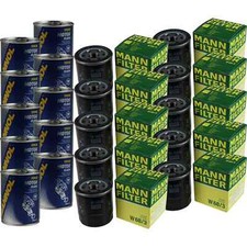 10x Original MANN Ölfilter W 68/3 + 10x SCT Motor Flush Motorspülung
