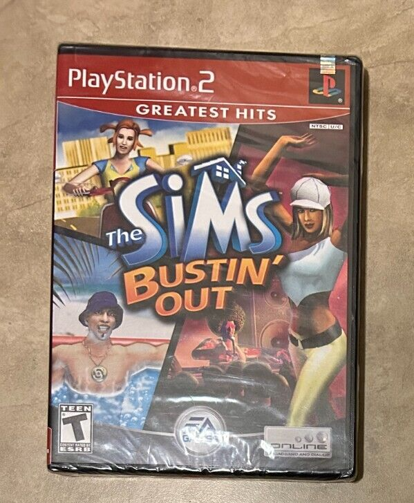 Sims Bustin' Out (Sony PlayStation 2, 2003) for sale online