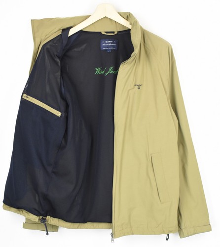 Gant American Sportswear Wind Jacket Men's Size Mesh Lined Pockets - Picture 5 of 12