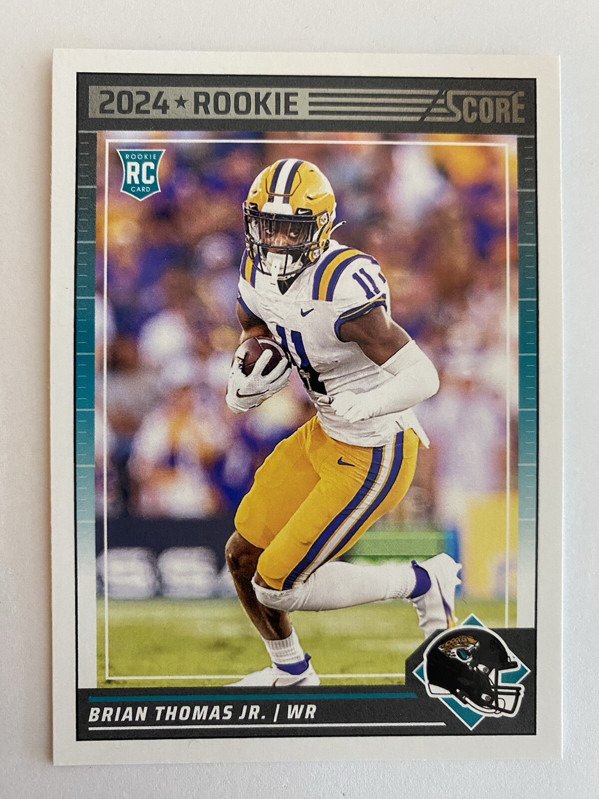 2024 Panini Score Football #319 Brian Thomas Jr. Jacksonville Jaguars RC