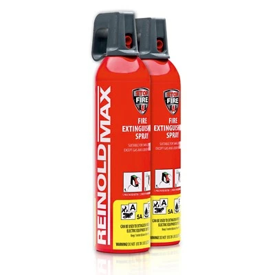XENOTEC Premium Feuerlöschspray - 2er Set - 750ml – Stopfire – REINOLDMAX