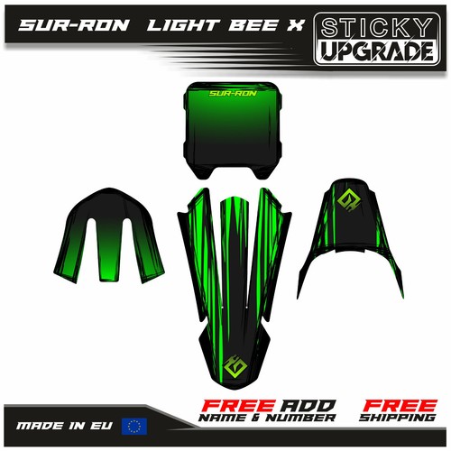 Sur-ron Light Bee Graphics Kit 21 Mil, Surron Wrap, Segway X260 Stickers, Decals - Picture 5 of 9