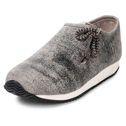 Zapatillas de hombre PAULGOS cuero auténtico zapatos de ocio aspecto zapatos tradicionales avena - Imagen 2 de 12