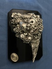 Cornucopia Emyl Seré laminata in argento