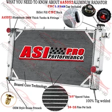 ASI Aluminum Radiator For Dodge Ram 2500 3500 PICKUP 5.9L L6 Engine 1994-2002