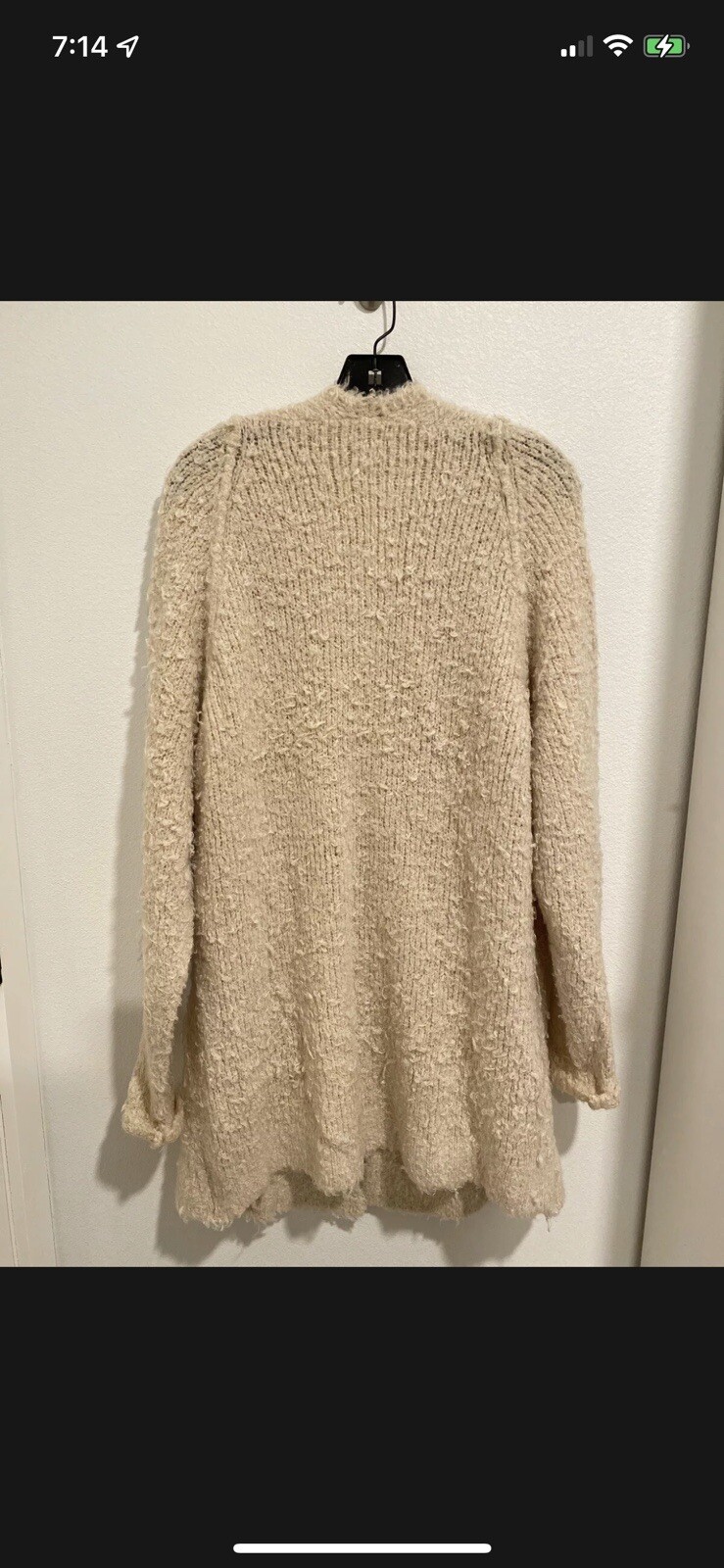 Lifetime Cardigan Sweater, Cream 