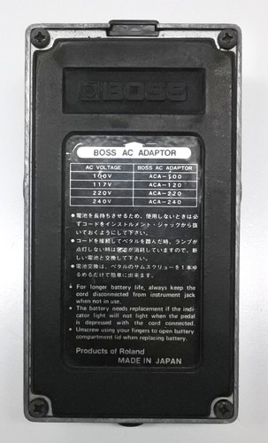 Pedal de efectos para guitarra BOSS CS-2 Compression Sustainer MIJ 1982 #495 DHL o EMS - Imagen 7 de 12