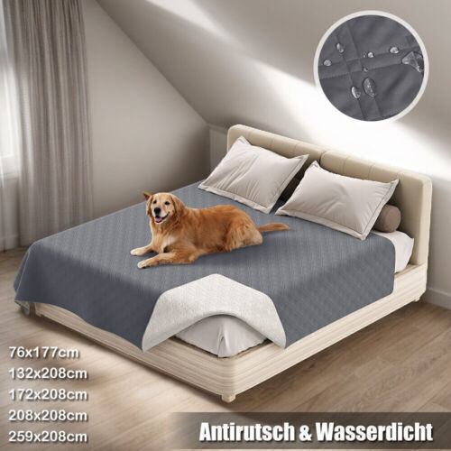 Tagesdecke Wasserdichte Hundedecke Sofaüberwurf Bettüberwurf Decken Betthusse DE - Bild 3 von 14