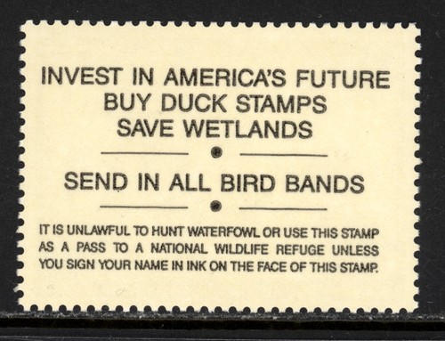 SCOTT RW63 1996 $15 SEA SCOOTER DUCK STAMP ISSUE MNH OG VF CAT $32! - Picture 2 of 2