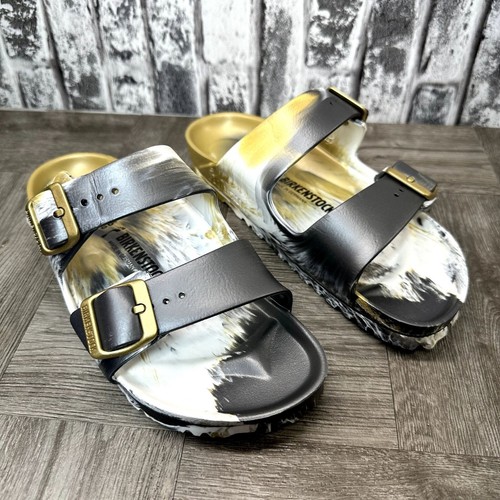 Birkenstock Arizona EVA Glamour Gold Women EURO 40/US 9 - Picture 2 of 8
