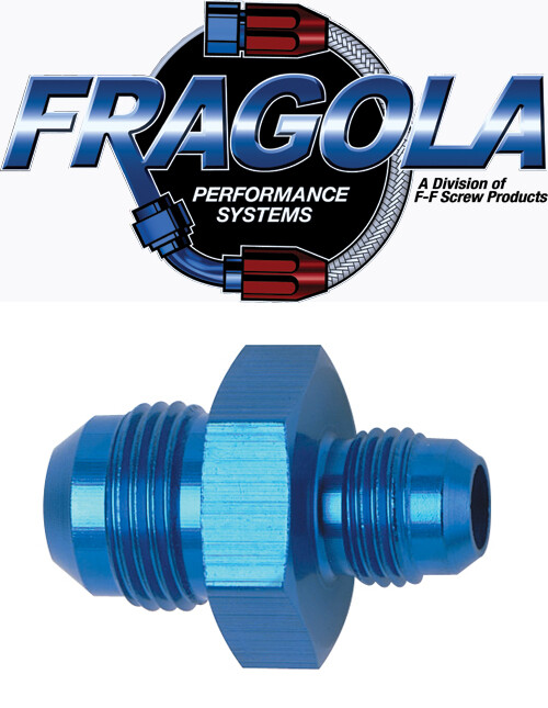 Fragola Aluminum Male Reducer #10 x #16 Black 491922-BL Fragola Aluminum Male Reducer #10 x #16 Black 491922-BL