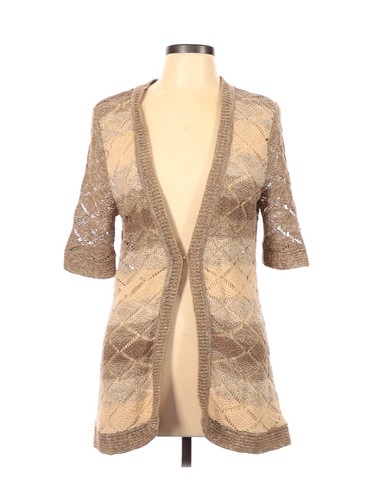 Coldwater Creek Women Brown Cardigan 10