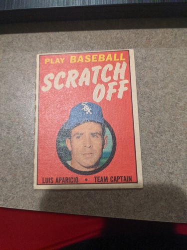 1970 Topps Scratch Off Luis Aparicio SCRATCHED **013646 - Picture 11 of 12