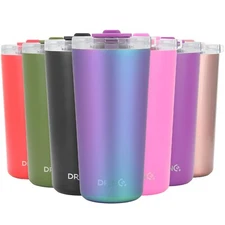 Drinco Seattle 20oz  Stainless Steel Tumbler Coffee Insulated Tumbler Mug Straw