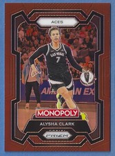 2024 Panini Prizm WNBA Monopoly Bronze Prizm Card #7 Alysha Clark Aces #119/249