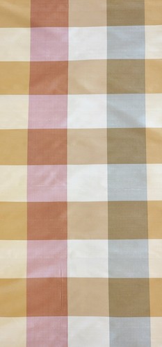Schumacher French Country Check 100% Iridescent Silk Fabric - Bild 3 von 9