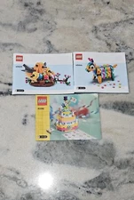 Lego Creator Instruction Manuals Only