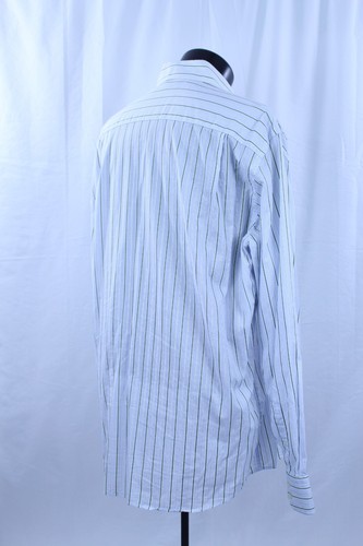 Dolce & Gabbana Men Button Down Dress Shirt 17/43 Made Italy Striped Business - Picture 11 of 24