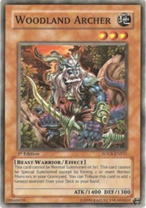 Woodland Archer - SOVR-EN031 - Common - Unlimited Edition x3 - Near Mint