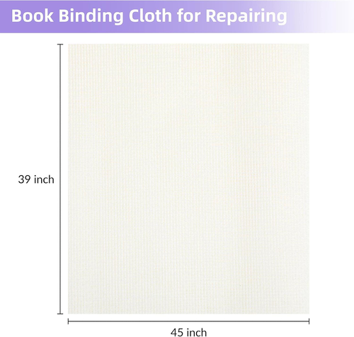 Irenare Book Binding Cloth for Making Repair Cloth Material for Repairing Bindin - Foto 3 di 12