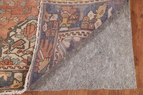 Distressed Semi-antique Traditional Rug 4x7 Handmade Wool Carpet - Picture 8 of 24