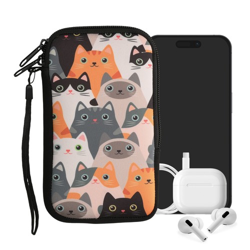 Funda de neopreno con cremallera para móvil L - 6,5" - Imagen 8 de 8