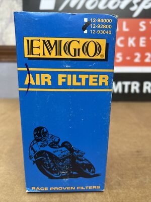 【M】 NEW Emgo Air Filter #12-92800 OEM #13780-45500/13780-49000
