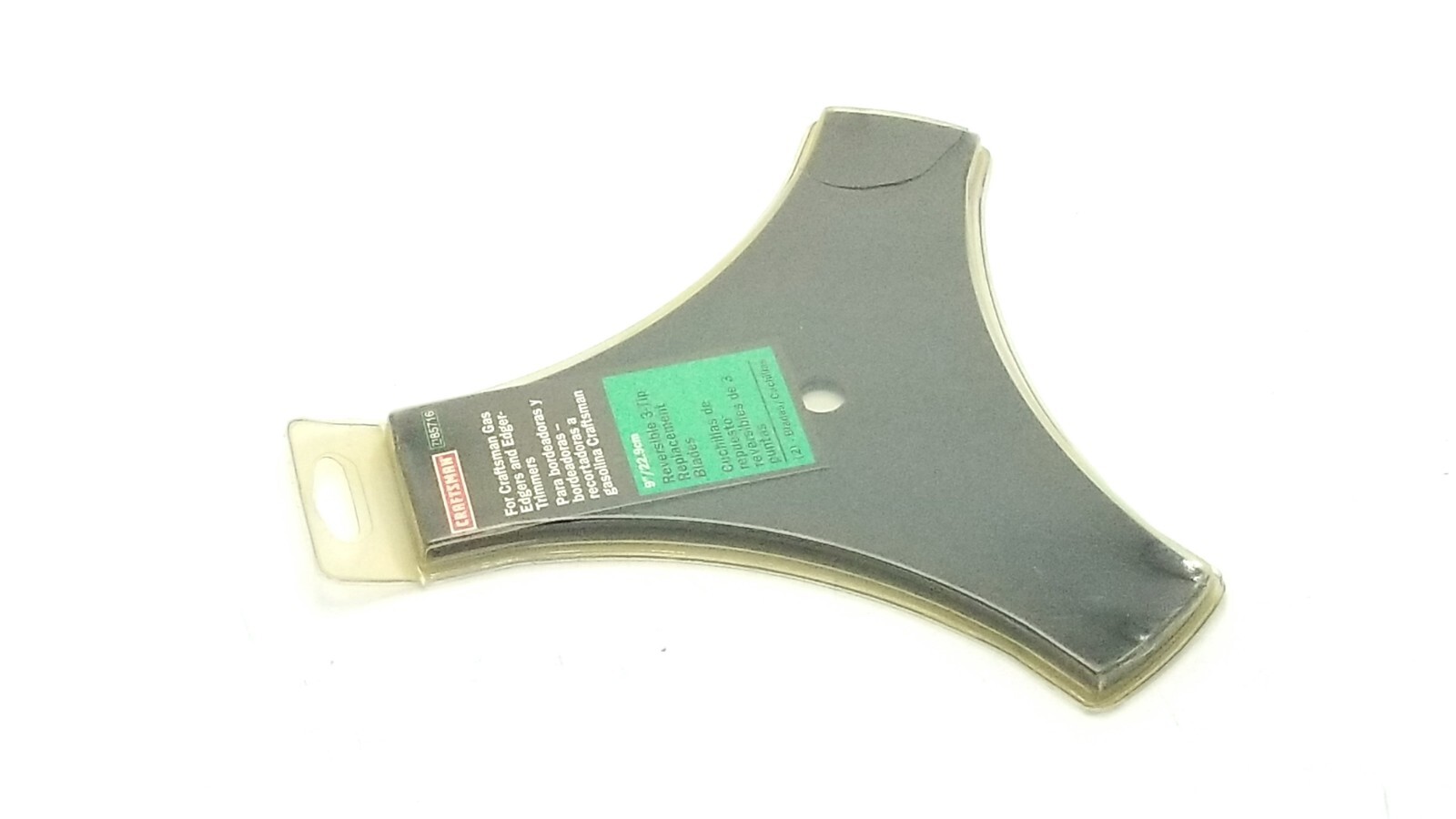 Craftsman 85716 Reversible 3Tip Replacement Edger Blades Set 2 New eBay
