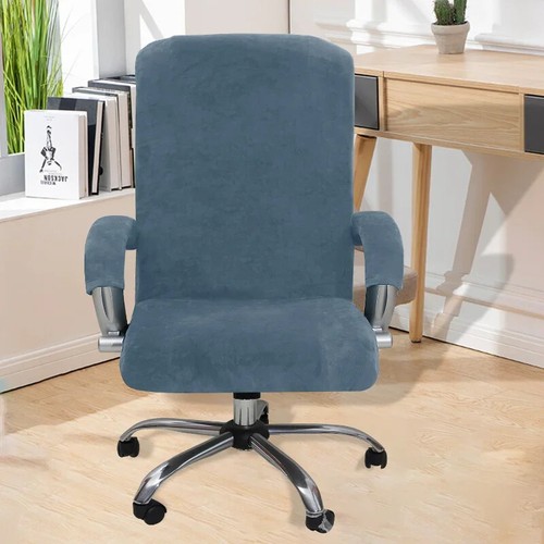Velvet Office Computer Desk Chair Covers Armchair Protector High Quality Chaise - Picture 20 of 34