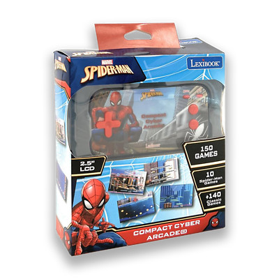 Lexibook JL2367SP Spider-Man Tragbare Compact Cyber Arcade 2.5'' LCD 150 Spiele