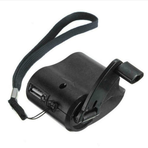 Portable Wind UP Dynamo Hand Crank USB PDA MP3 Cell Phone Charger Emergency L3Y6 - Picture 7 of 7