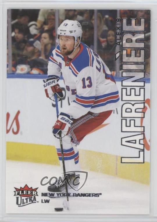 2022-23 Upper Deck Fleer Ultra Silver Foil Alexis Lafreniere #50