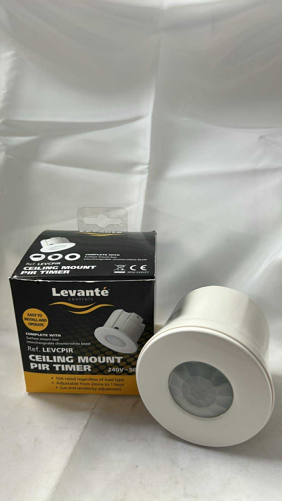 Levante LEVCPIR Ceiling Mount PIR Timer NEW