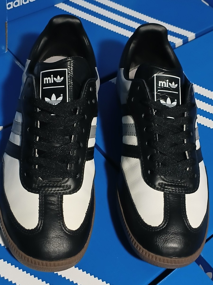 U.S. Men's 7.5 adidas Og Mi SAMBA OG SNEAKERS mfg 06/2010 BlackGrayWhite  RARE | eBay