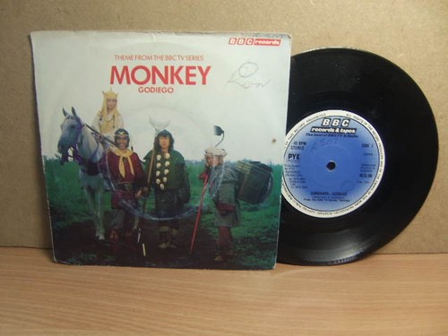 Godiego – Gandhara (theme from Monkey) 1979 7” BBC RESL 66 PS