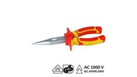 5906775150542 Szczypce WydłUżOne Proste Elektrotechniczne 200Mm VDE 1000V MAG-KR