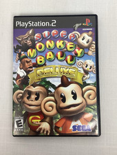 Super Monkey Ball Deluxe Sony PlayStation 2 PS2 2005 With Manual