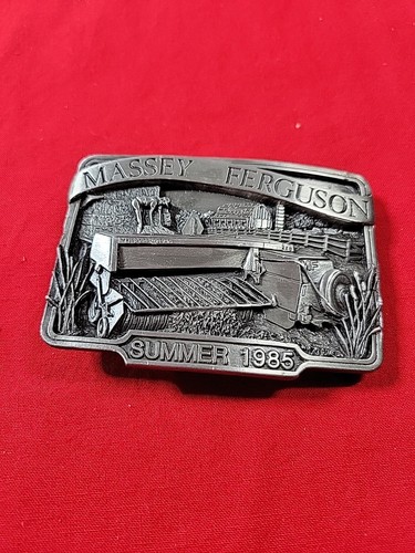 Massey Ferguson 200 Series Balera Summer 1985 Belt Buckle 341/4000 - Picture 1 of 5