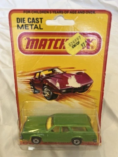 Vintage Matchbox Car, No. 74, Mercury Cougar Villager