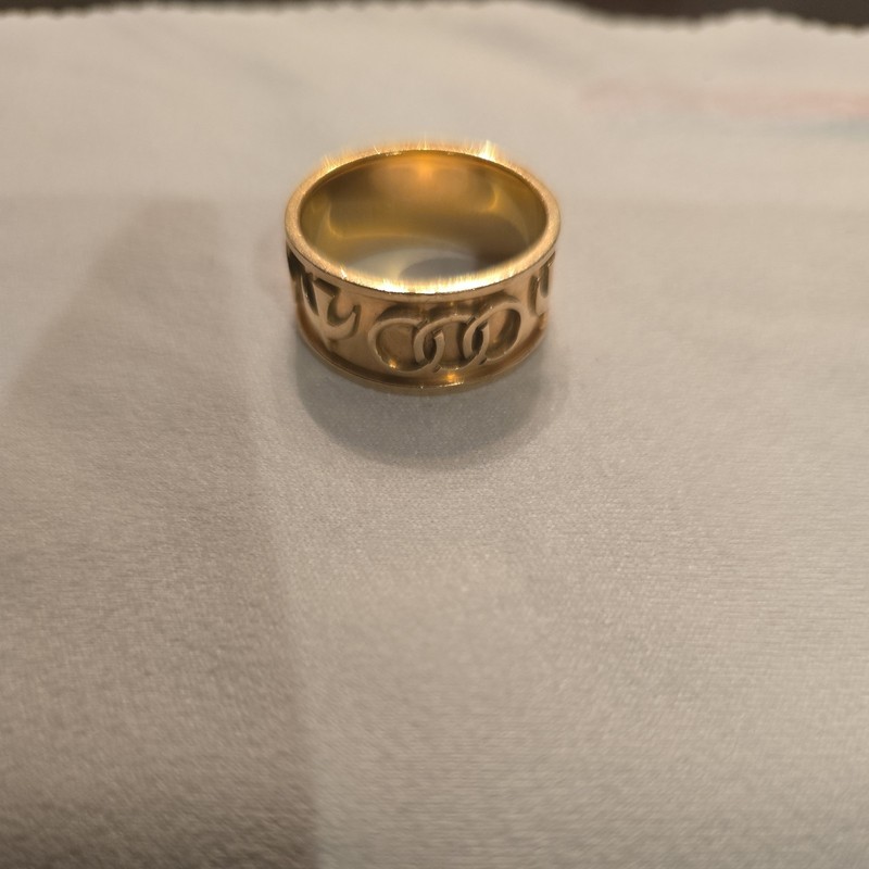 14k Retired Rare James Avery  Decending Dove Unity Band