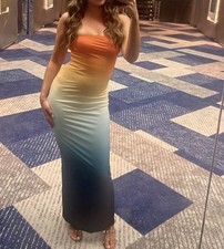 SHEIN Brand Strapless Body Con Dress